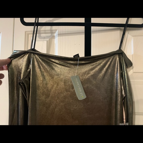 Body on pewter party dress - Picture 6 of 6